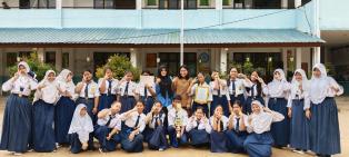 Luar Biasa! PMR SMPN 53 Batam Juara Kedua di BOSMABA 2023